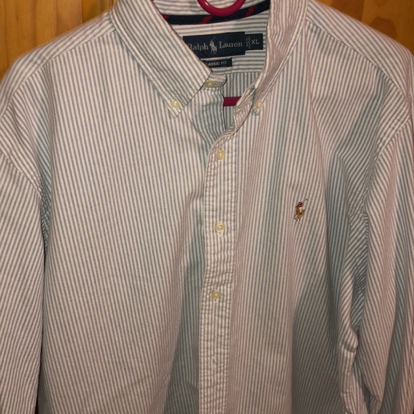 Men’s Polo Long sleeve button down - Picture 2 of 5
